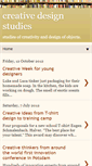 Mobile Screenshot of creativedesignstudies.blogspot.com
