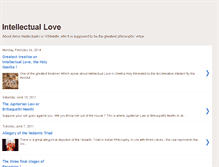 Tablet Screenshot of intellectuallove.blogspot.com