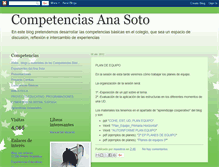 Tablet Screenshot of competenciasanasoto.blogspot.com