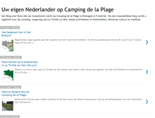 Tablet Screenshot of camping-plage.blogspot.com