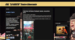 Desktop Screenshot of ciadeteatrolagrieta.blogspot.com