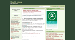 Desktop Screenshot of blogvacancy.blogspot.com