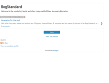Tablet Screenshot of blogstandards.blogspot.com