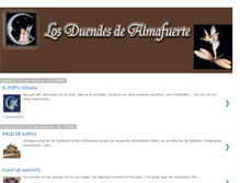 Tablet Screenshot of duendesdealmafuerte.blogspot.com