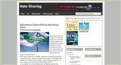 Desktop Screenshot of natesharing.blogspot.com
