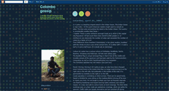 Desktop Screenshot of colombogossip.blogspot.com