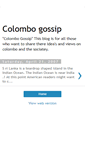 Mobile Screenshot of colombogossip.blogspot.com