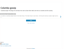 Tablet Screenshot of colombogossip.blogspot.com