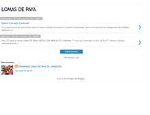 Tablet Screenshot of lomasdepaya.blogspot.com