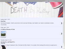 Tablet Screenshot of deathbyknitting.blogspot.com