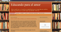 Desktop Screenshot of educandoparaelamor.blogspot.com