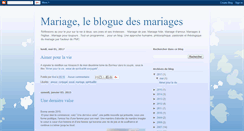 Desktop Screenshot of mariages.blogspot.com