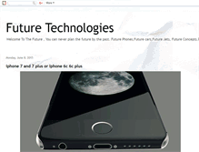 Tablet Screenshot of future-technologiesz.blogspot.com