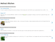 Tablet Screenshot of melinaskitchen.blogspot.com