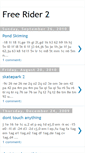 Mobile Screenshot of freerider2funlevels.blogspot.com