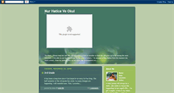 Desktop Screenshot of haticeveokul.blogspot.com
