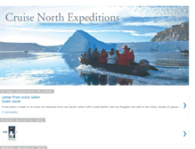 Tablet Screenshot of cruisenorthexpeditions.blogspot.com