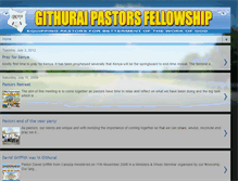 Tablet Screenshot of githuraipastorsf.blogspot.com