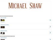 Tablet Screenshot of michaelshawphotography.blogspot.com