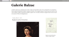 Desktop Screenshot of galeriebalzac.blogspot.com