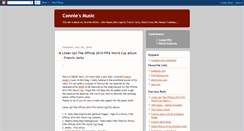Desktop Screenshot of conniemusic.blogspot.com