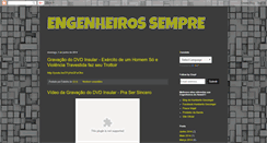 Desktop Screenshot of engenheirosempre.blogspot.com