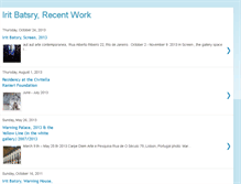 Tablet Screenshot of iritbatsryrecent.blogspot.com
