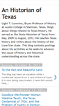 Mobile Screenshot of historianoftexas.blogspot.com