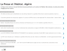 Tablet Screenshot of habitat-algerie.blogspot.com