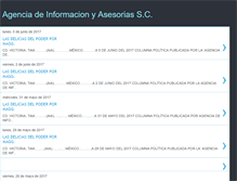 Tablet Screenshot of informacionyasesorias.blogspot.com