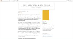 Desktop Screenshot of chiprelandia.blogspot.com