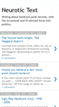 Mobile Screenshot of neurotictext.blogspot.com