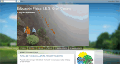 Desktop Screenshot of educacionfisicaiesgrancanaria.blogspot.com