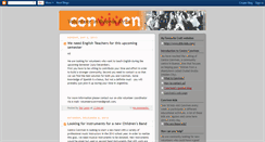 Desktop Screenshot of centroconviven.blogspot.com