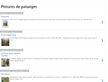 Tablet Screenshot of pinturesdepaisatges.blogspot.com