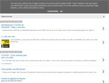 Tablet Screenshot of democraciarealyavalladolid.blogspot.com