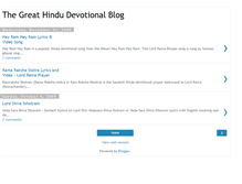 Tablet Screenshot of devotionalhindu.blogspot.com