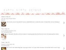 Tablet Screenshot of earthbirthbeyond.blogspot.com