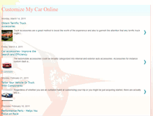 Tablet Screenshot of customizemycaronline.blogspot.com