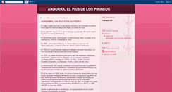 Desktop Screenshot of guiadeandorra.blogspot.com
