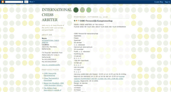Desktop Screenshot of international-chess-arbiter.blogspot.com