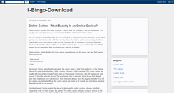 Desktop Screenshot of 1-bingo-download.blogspot.com