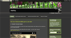 Desktop Screenshot of chronisch-leben.blogspot.com