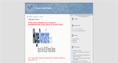 Desktop Screenshot of cure-cold-sore.blogspot.com