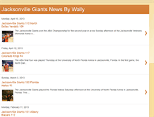 Tablet Screenshot of jacksonvillegiantsnewsbywally.blogspot.com