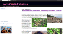 Desktop Screenshot of chicas-extremas.blogspot.com