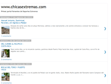 Tablet Screenshot of chicas-extremas.blogspot.com