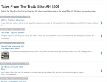 Tablet Screenshot of bikemn350.blogspot.com