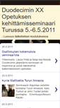 Mobile Screenshot of opetuksenkehittamisseminaari.blogspot.com