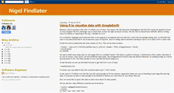 Desktop Screenshot of nigelfindlater.blogspot.com